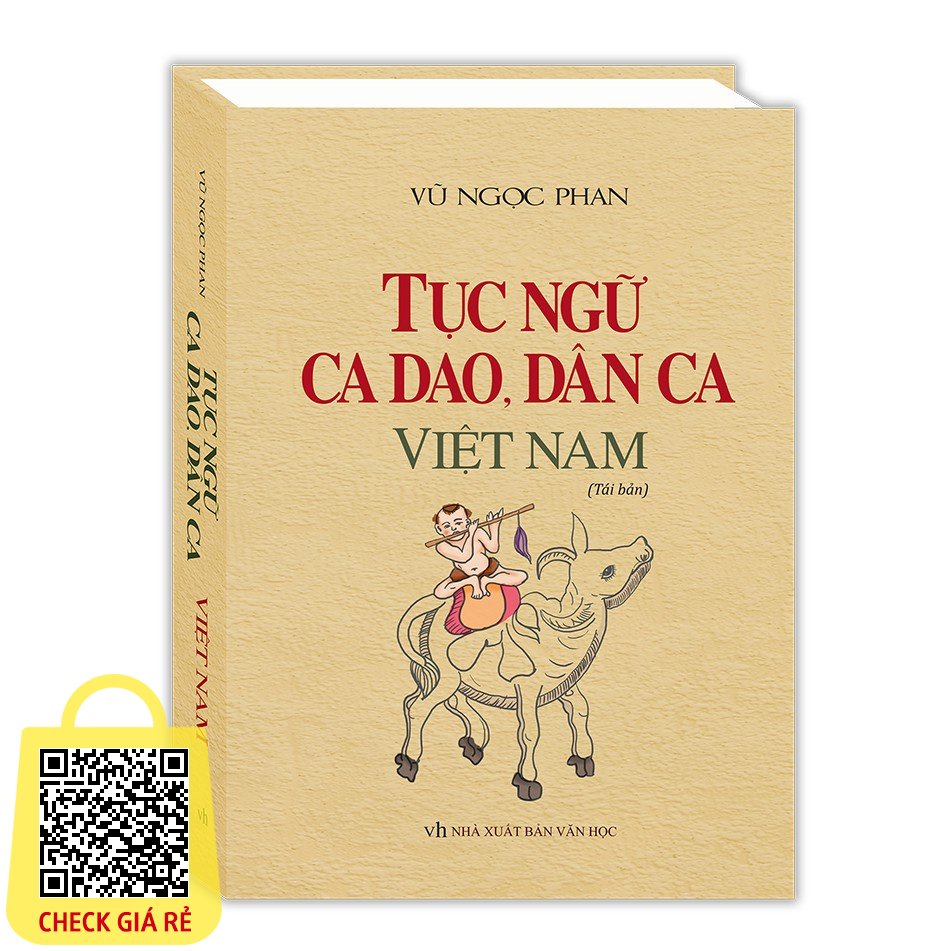 Sách - Tục ngữ, ca dao, dân ca Việt Nam (Bìa cứng) Tặng Kèm Bookmark