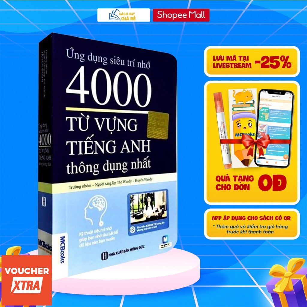 Sach Ung Dung Sieu Tri Nho 4000 Tu Vung Tieng Anh Thong Dung Nhat