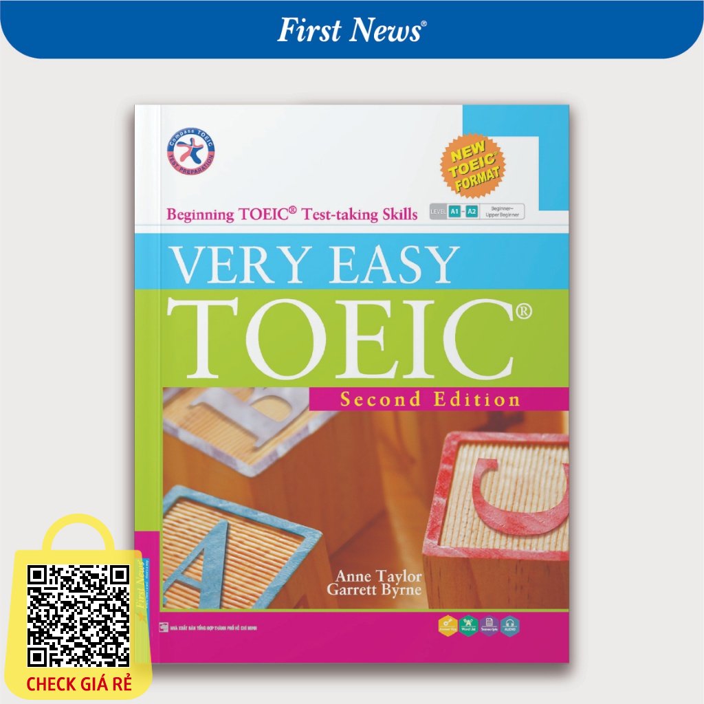 Sach Very Easy TOEIC (Second Edition) First News -Bia mem