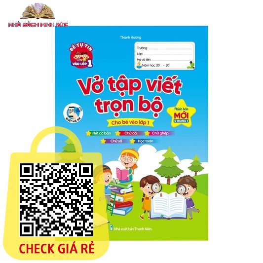 Sach Vo Tap Viet Tron Bo Cho Be Vao Lop 1 Phien Ban Moi Nhat 5 Trong 1