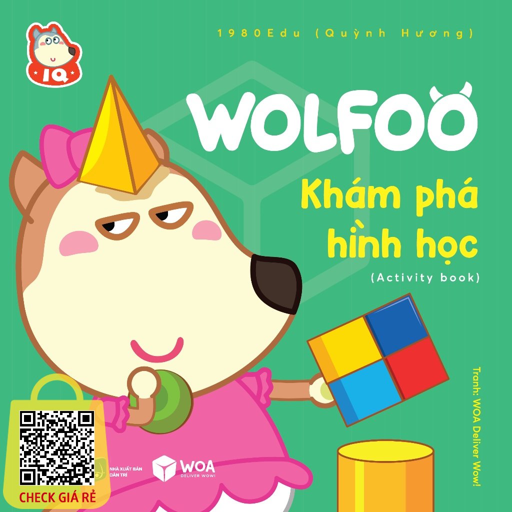 Sách Wolfoo Khám Phá Hình Học