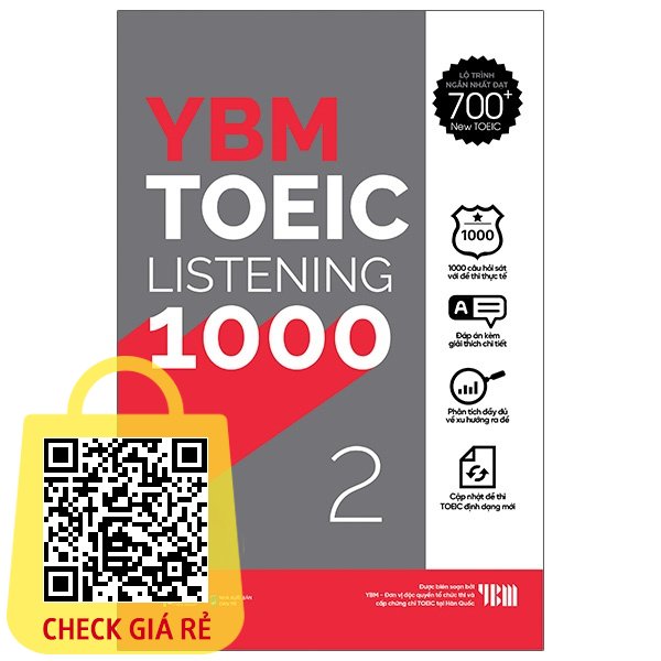 Sach YBM Actual Toeic Tests Listening 1000 ( Vol 2 )