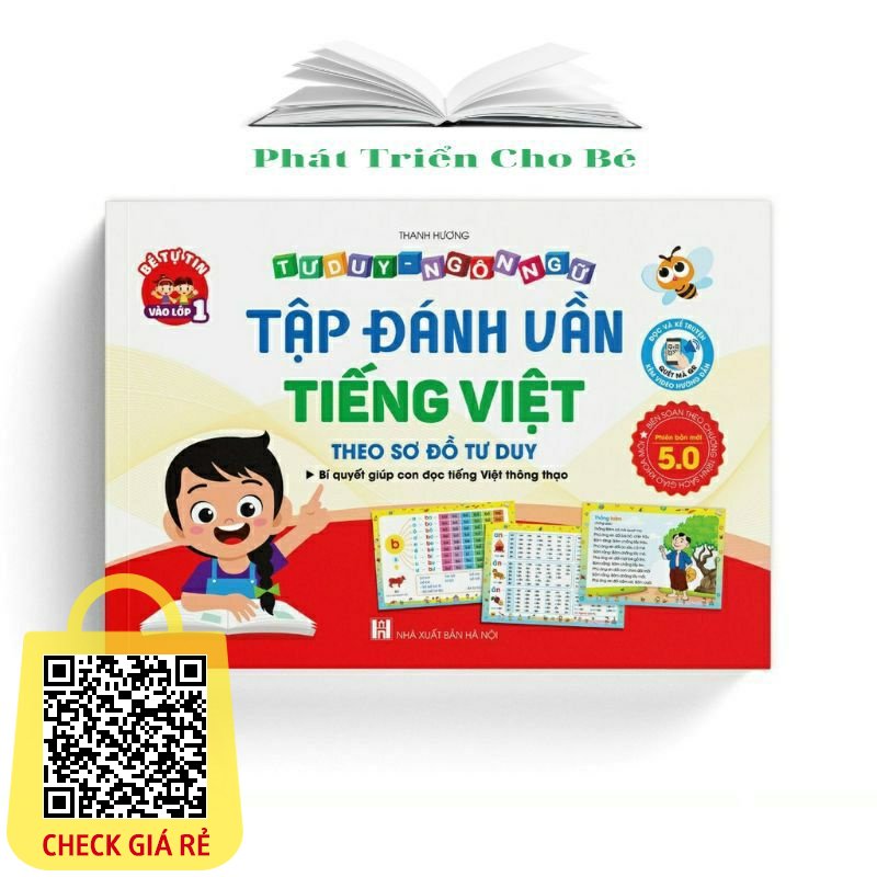Tập Đánh Vần Tiếng Việt - Theo Sơ Đồ Tư Duy (Phiên Bản 4.0)