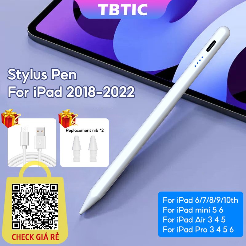 TBTIC But cam ung thich hop cho iPad Air 5 10 Pro 12.9 11 4 3 9 8 7 6 Mini 6 5 Gen 2022 2021 2020 2019 2018