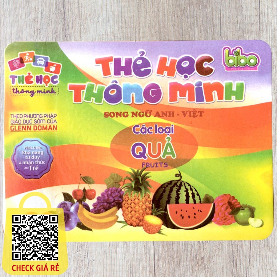 The Hoc Flashcards Cho Be Hoc Tieng Anh Co Hinh Minh Hoa Chu De Cac Loai Qua