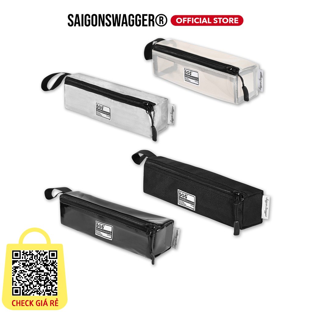 Túi Hộp Bút Vuông SAIGON SWAGGER® SGS Square Pencil Case-Vừa Máy Tính Casio